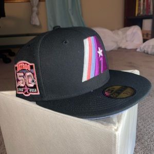 Houston Astros 50 Anniversary Limited New Era Fitted Sizd 7 3/4